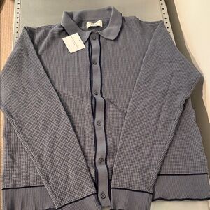 NWT American Eagle Outfitters Blue Cardigan Sweater